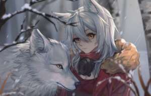silver wolf
arknight anime